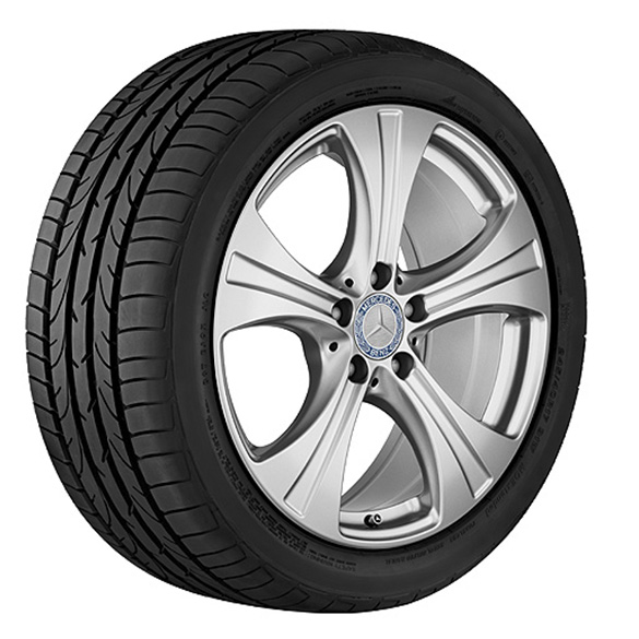 18 inch velgenset 5-spaaks GLC X253 C253 Origineel Mercedes- | A25340108007X45-Satz