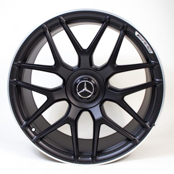63 AMG 21 inch gesmede velgenset zwart GLC X253/C253 kruisspaakdesign Origineel Mercedes-Benz