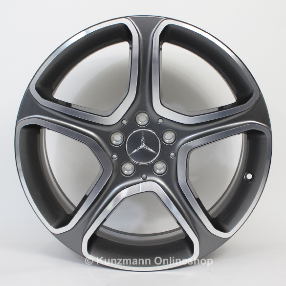 19 inch velgenset 5-spaaksvelg GLK X204 Origineel Mercedes-Benz