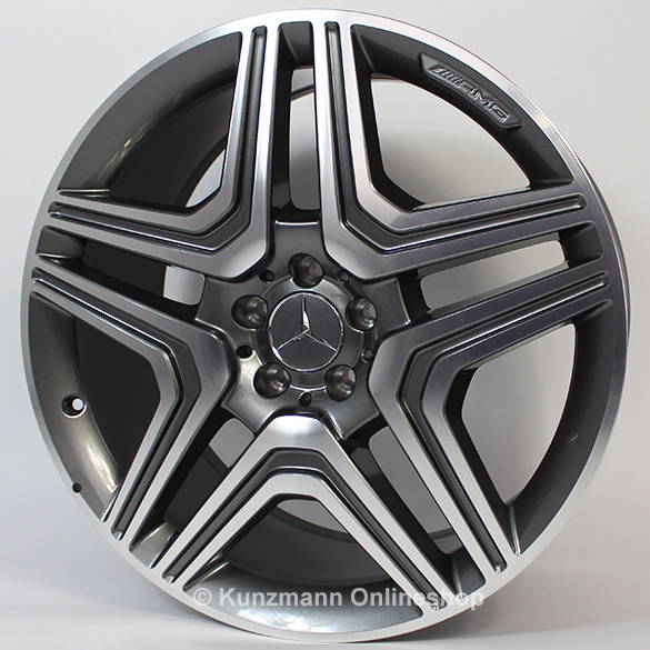 AMG 5-dubbele spaak 21 inch velgenset M-Klasse W166 | A16640123027X21-B