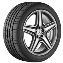 AMG 20 inch velgenset | M-Klasse W166 | 5-spaaks velgen | t  | A16640122027X21-B