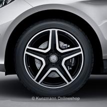 AMG 20 inch velgenset M-Klasse / GLE W166 5-spaaks orig. MB | A16640120027X23-B