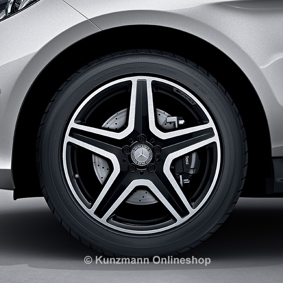 AMG 20 inch velgenset M-Klasse / GLE W166 5-spaaks orig. MB | A16640120027X23-B