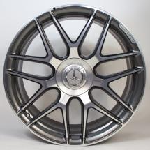 AMG 20 inch gesmeden velgenset S-Klasse W222 kruisspaakgrijs | A2224014200/4300-7X21-W222