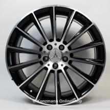 AMG 20 inch velgenset | S-Klasse W222 | veelspaaks | Night-p | A2224010400/0500 7X23