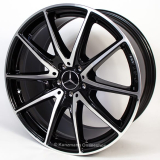 AMG velgenset 20 inch 5-dubbele spaak zwart S-Klasse W222 Original Mercedes-Benz