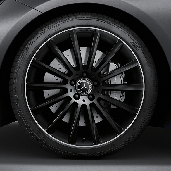 AMG 20 inch velgenset Night-Edition S-Klasse W222 Origineel  | A22240104/5007X72-222