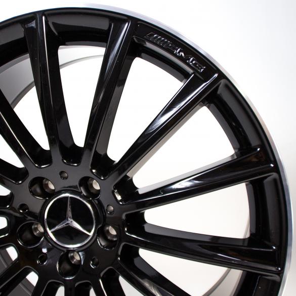 AMG 20 inch velgenset Night-Edition S-Klasse W222 Origineel  | A22240104/5007X72-222