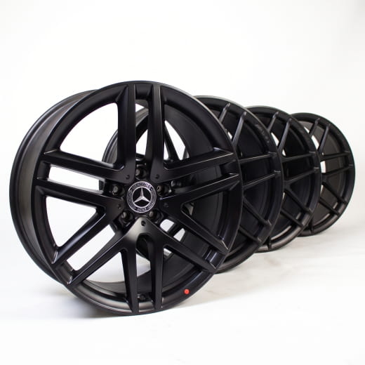 19 inch velgenset 5-dubbele-spaken V-Klasse BR447 mat zwart  | A44740145007X35-Satz