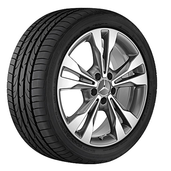 18 inch velgenset | 5-dubbelspaaks wiel | Mercedes-Benz V-Kl | A44740144007X44-Satz