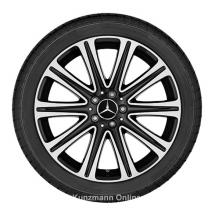 19 inch velgenset 10-spaaks zwart SL R231 Origineel Mercedes | A23140116007X23/17007X23-Satz