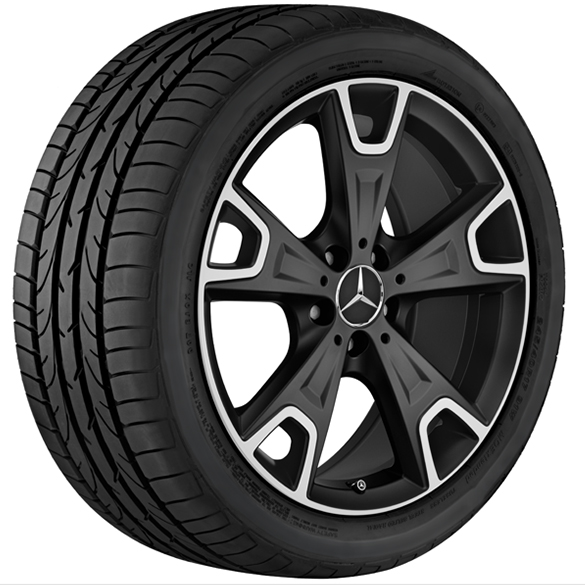 19 inch velgenset 5-Y-spaken velg GLA X156 Origineel Mercedes-Benz