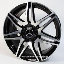 AMG 19 inch velgenset 7-dubbele spaakvelg V-Klasse BR447 Ori | A44740151007X23-Satz