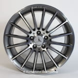 AMG 19 inch velgenset A-Klasse W176 veelspaaks himalaya grijs gepolijst