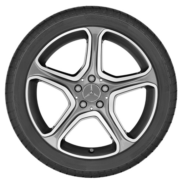 Mercedes-Benz 17-inch velgenset | B-Klasse W246 | 5-spaaks | | A24640119027X44-B