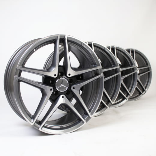 AMG 19 inch velgenset | C-Klasse W205 | Origineel Mercedes-B | A2054011900/20007X21-Satz