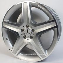 AMG 20 inch velgenset | M-Klasse W166 | 5-spaaks velgen | z  | A16640120027X25-B