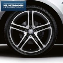 AMG 21 inch velgenset | M-Klasse W166 | 5 dubbele spaak velg | A16640124027X23-B