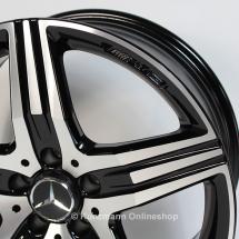 AMG 18 inch velgenset | 5-spaaks design | SLK R172 | Origine | B66031523/24