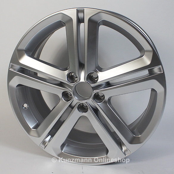 Originele VW Mallory 5-dubbele spaak velgenset 16 inch Volkswagen Polo 6R
