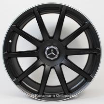 AMG Naafdoppen | Afdekking gesmede velg | Mercedes-Benz S-KL | S63-217-black-Nabendeckel