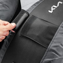 Set van 4 zwarte bandenzakken Origineel KIA | 66495ADB01