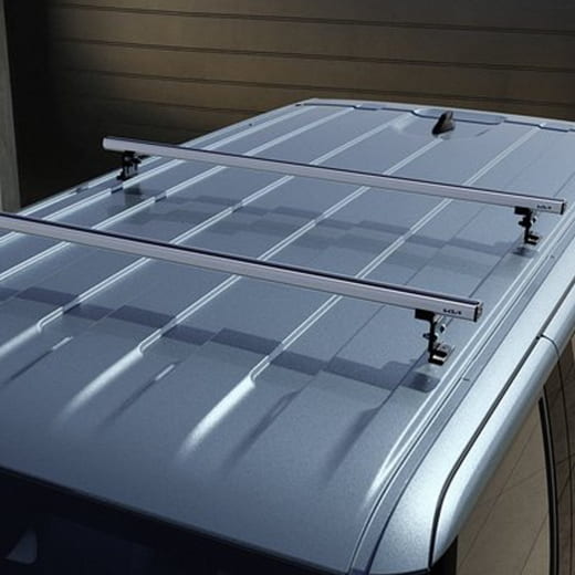 Barres de toit Kia PV5 en aluminium, 2 pièces, argent noir | SW210ADE02ALS