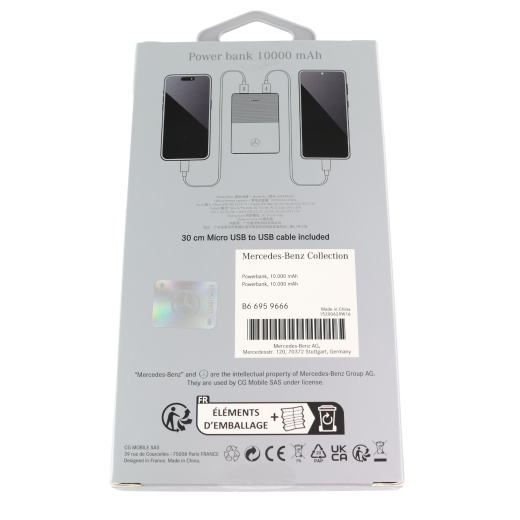 Powerbank de 10.000 mAh original Mercedes-Benz | B66959666