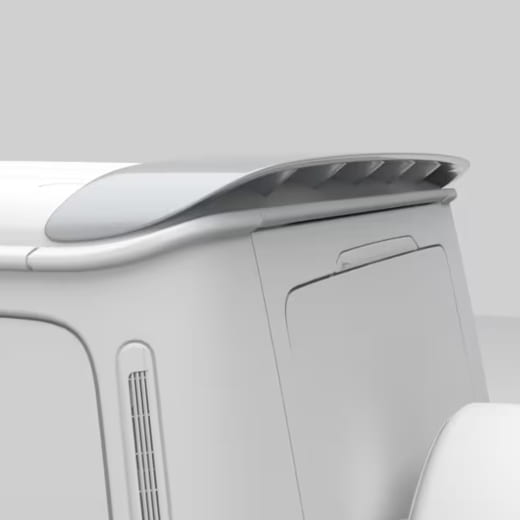 Spoiler de toit becquet arrière Classe G W463A W465 Original Mercedes-Benz | A4657930000