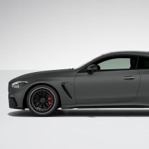 Belettering TURBO 4MATIC links & rechts dark chrom Original  | A2368174200/4700