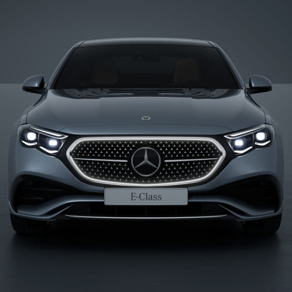 Beleuchteter Kühlergrill E-Klasse W214 Limousine AMG-Paket Original Mercedes-Benz | Kühlergrill-beleuchtet-W214-AMG-K