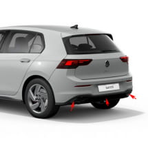 Black Style sierlijst diffuser Golf 8 VIII origineel Volks W | blackstyle-golf8-1