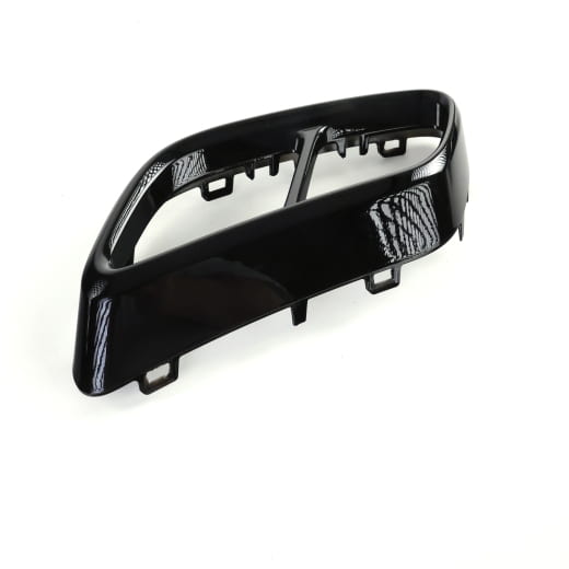 Black Style Uitlaatsierstukken VW Golf 8 VIII Originele Volk | Golf8-Auspuff-Zierblende