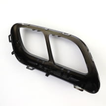 Black Style Uitlaatsierstukken VW Golf 8 VIII Originele Volk | Golf8-Auspuff-Zierblende