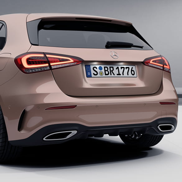 Black trim front bumper night package A-Class W177 hatchback Genuine Mercedes-Benz | A1778854702-W177