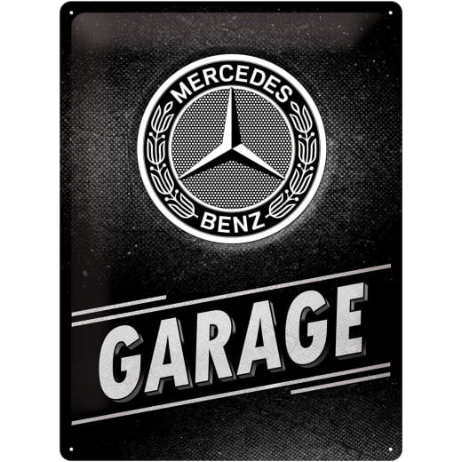 Blechschild Vintage Garage 30x40cm Original Mercedes-Benz | B66057966