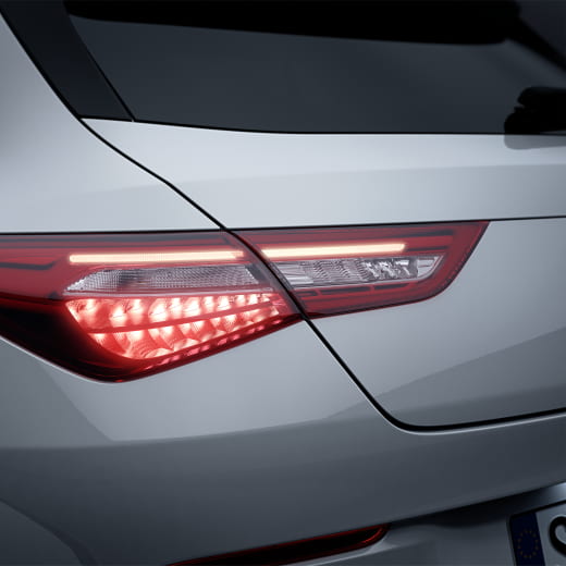 Feu arrière gauche intérieur partiellement LED CLA X118 Original Mercedes-Benz | A1189065500-X118