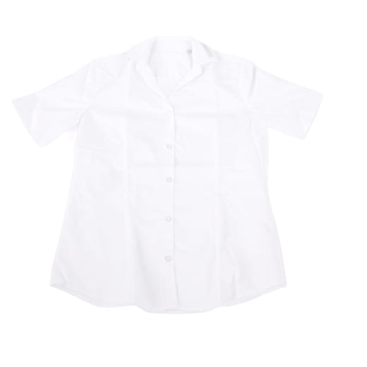 Camicia a maniche corte bianca Kunzmann | KNZBluseKurzarm