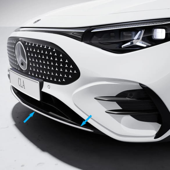 Body trim front bumper CLA C178 Chrome AMG Line Genuine Mercedes-Benz