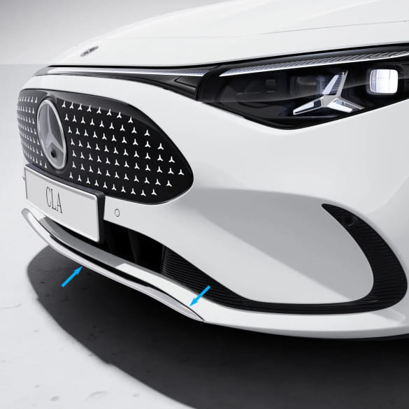 Body trim front bumper CLA C178 Chrome Genuine Mercedes-Benz