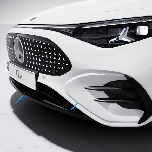 Body trim front bumper CLA C178 Night package AMG Line Genuine Mercedes-Benz