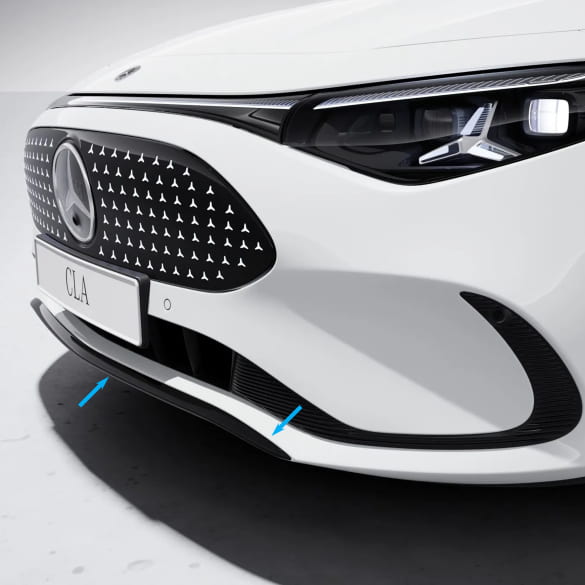 Body trim front bumper CLA C178 Night package Genuine Mercedes-Benz