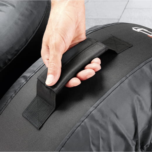 Set de fundas para neumáticos 4 piezas negro Original Kia | 66495ADB01