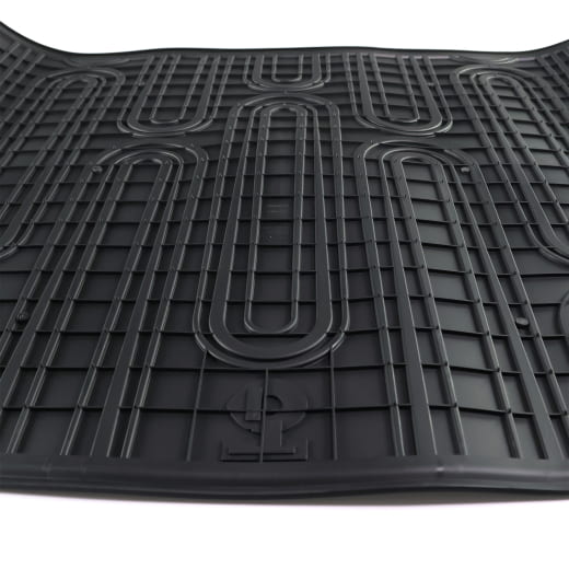 Boot mat smart #3 THREE rubber black Genuine smart | QAP6608036123