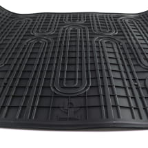 Boot mat smart #3 THREE rubber black Genuine smart | QAP6608036123