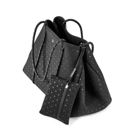 Borsa a mano nera con trousse Mercedes-Benz | B66959213