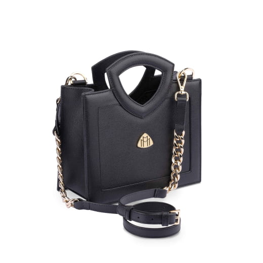 Borsa a mano da donna in pelle nera Original Mercedes-Maybach | B67960423