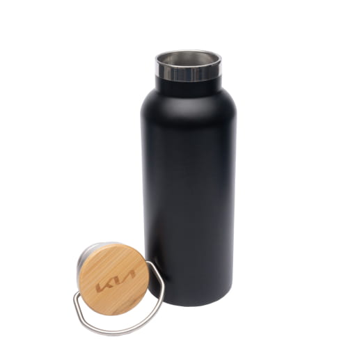 Botella térmica, botella aislante, botella de agua 0,5 l Negro | 66951ADE4803