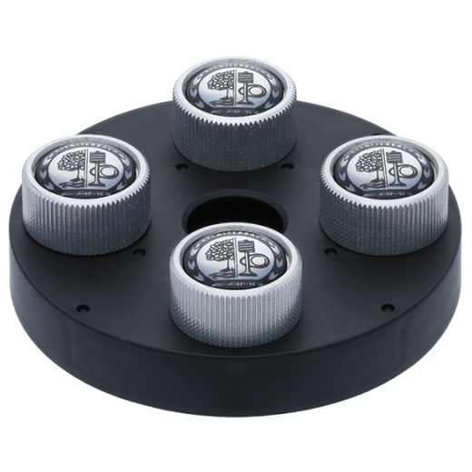 Capuchons de valve AMG d’origine satin argent set 4 pièces | B66472005