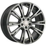 BRABUS 20-inch rims G-Class W465 Monoblock R Liquid Titanium